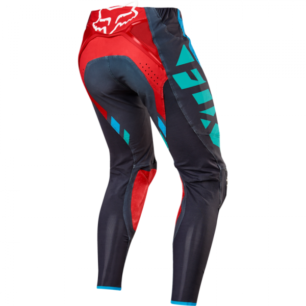 Fox Racing Flexair Seca мотоштаны, серо-красный