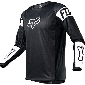 Fox Racing 180 Revn Youth Black/White джерси подростковая