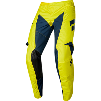 Shift White York Youth Yellow/Navy мотоштаны подростковые