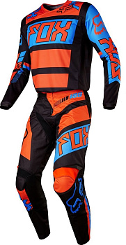 Fox Racing 180 Falcon Youth 2017 комплект подростковый, черно-сине-оранжевый Fox Racing 180 Falcon Youth 2017 комплект подростковый, черно-сине-оранжевый