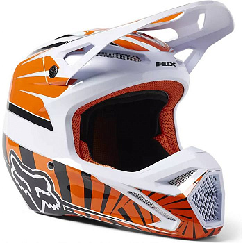 Fox Racing V1 Goat Orange шлем кроссовый