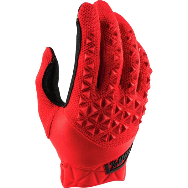 100% Airmatic мотоперчатки детские, красно-черный