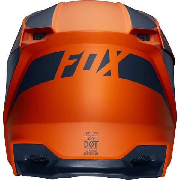 Fox Racing V1 Przm 2019 Orange шлем кроссовый