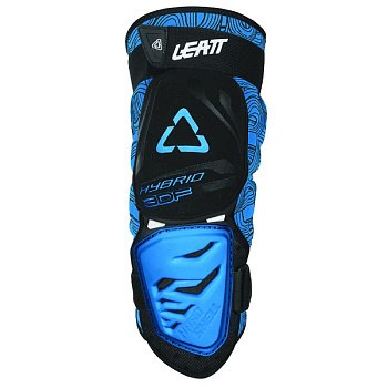 Leatt 3DF Hybrid наколенники, черно-синий