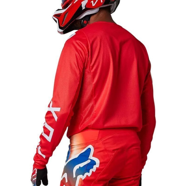 Fox Racing 180 Toxsyk Flow Red джерси Fox Racing 180 Toxsyk Flow Red джерси