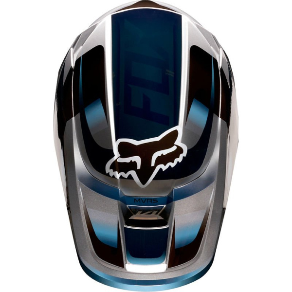 Fox Racing V1 Motif 2019 Youth Blue/Grey шлем подростковый