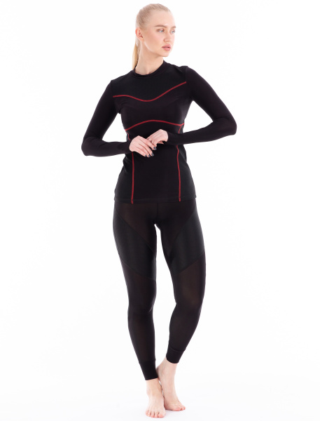 Hyperlook Crystal Air термобелье охлаждающее женское, джемпер, черный Hyperlook Crystal Air термобелье охлаждающее женское, джемпер, черный