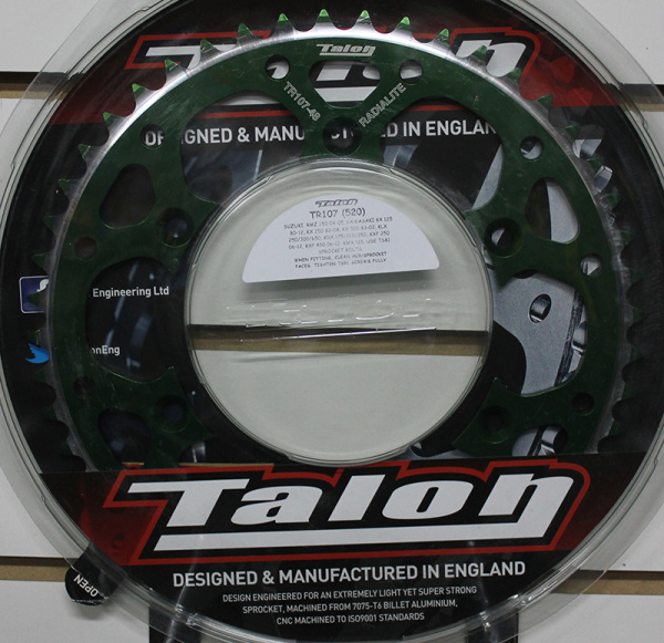 Talon TR107-48-520  Suzuki звезда задняя, зеленый (JTR460.48) Talon TR107-48-520  Suzuki звезда задняя, зеленый (JTR460.48)