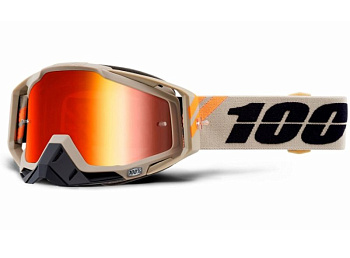 100% Racecraft Poliet Mirror Red Lens мотоочки