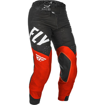 Fly Racing Evolution DST 2021 мотоштаны, красно-черно-белый