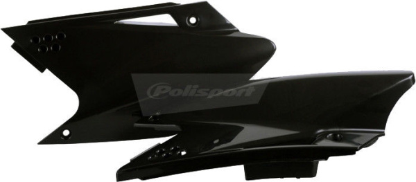 Polisport щиток бокового номера Kawasaki KX250F 06-08, черный (8603000002)