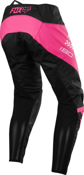 Fox Racing 180 Mastar 2018 мотоштаны, черно-розовый Fox Racing 180 Mastar 2018 мотоштаны, черно-розовый