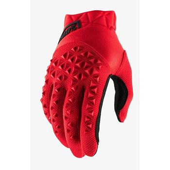 100% Airmatic мотоперчатки детские, красно-черный