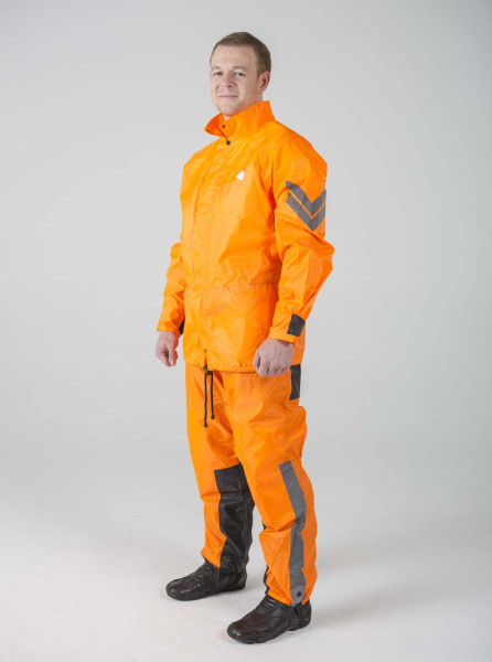 Hyperlook Titan дождевик раздельный (куртка+штаны), оранжевый