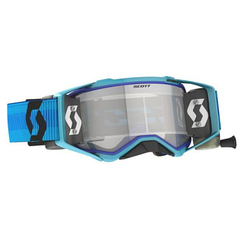 Scott Prospect WFS Blue/Black Сlear Lens мотоочки с перемоткой Scott Prospect WFS Blue/Black Сlear Lens мотоочки с перемоткой