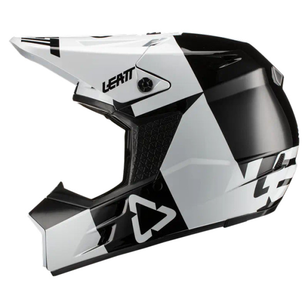 Leatt 3.5 Jr V21 Black/White шлем подростковый