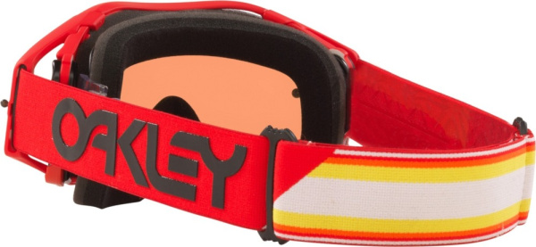 Oakley Airbrake Heritage Stripe Prizm мотоочки, красный, красная линза
