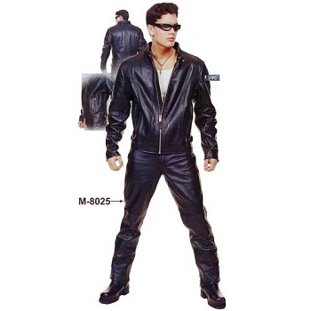 First M8025 Кожаные штаны классические, черный 24-38