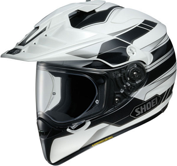 Shoei Hornet ADV NAVIGATE TC-6 PinLock шлем эндуро, бело-черный