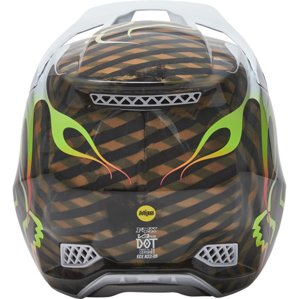 Fox Racing V3 RS 2022 Fahren Mul шлем кроссовый