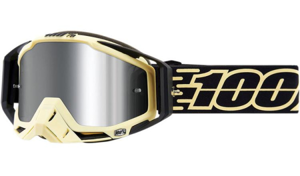 100% Racecraft Plus Jiva Injected Silver Flash Mirror Lens мотоочки