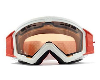 Ariete Mudmax White / Double Orange Ventilated Lens No Pins мотоочки, двойная линза Ariete Mudmax White / Double Orange Ventilated Lens No Pins мотоочки, двойная линза
