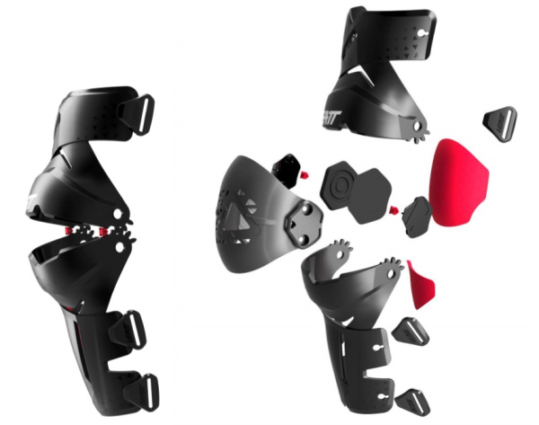 Leatt Knee Brace Z-Frame Junior наколенники подростковые, черный Leatt Knee Brace Z-Frame Junior наколенники подростковые, черный