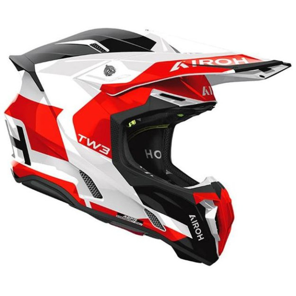 Airoh Twist 3 Fancy Red Gloss шлем внедорожный