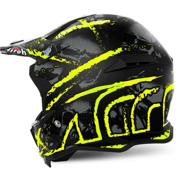 Airoh Terminator Open Vision шлем внедорожный, желто-черный