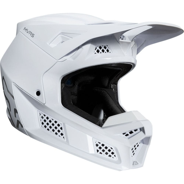 Fox Racing V3 Solids White/Silver шлем кроссовый Fox Racing V3 Solids White/Silver шлем кроссовый