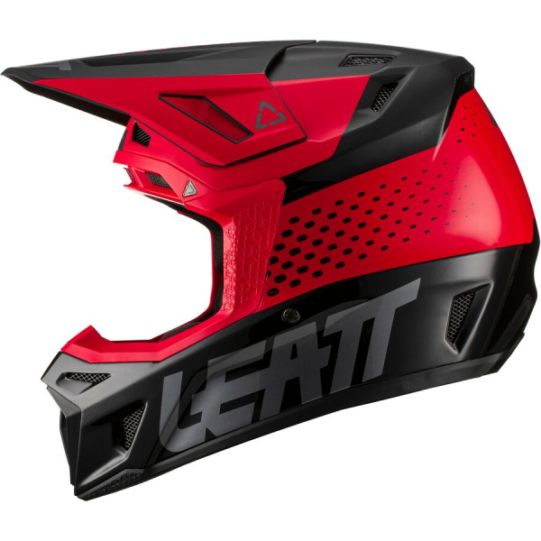 Leatt Kit Moto 8.5 V21 Red шлем кроссовый + Velocity 5.5 мотоочки Leatt Kit Moto 8.5 V21 Red шлем кроссовый + Velocity 5.5 мотоочки