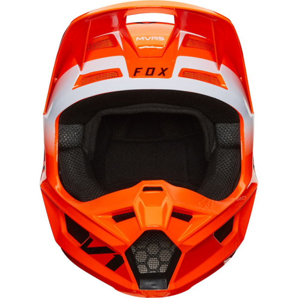 Fox Racing V1 Werd 2020 Flow Orange шлем кроссовый