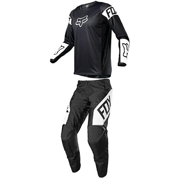 Fox Racing 180 Revn Black/White комплект