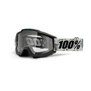 100% Accuri Alpine Legion мотоочки, черно-серый