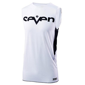 Seven Zero Staple Over Jersey White жилет на джерси