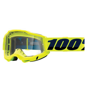 100% Accuri 2 Fluo Yellow/Clear Lens мотоочки