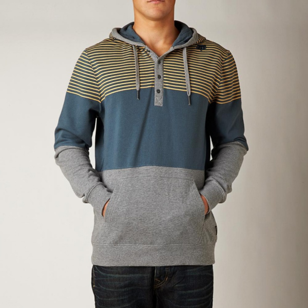 Fox Tucker Pullover Fleece толстовка, серо-синий