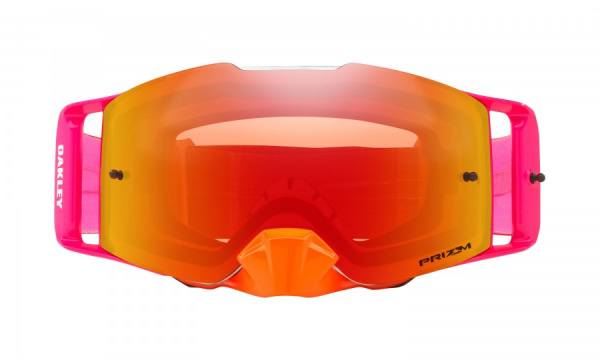 Oakley Front Line Pinned Race Orange Red/Prizm MX Torch Iridium мотоочки (OO7087-19)