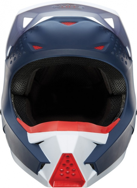 Shift White 2018 шлем кроссовый, сине-белый