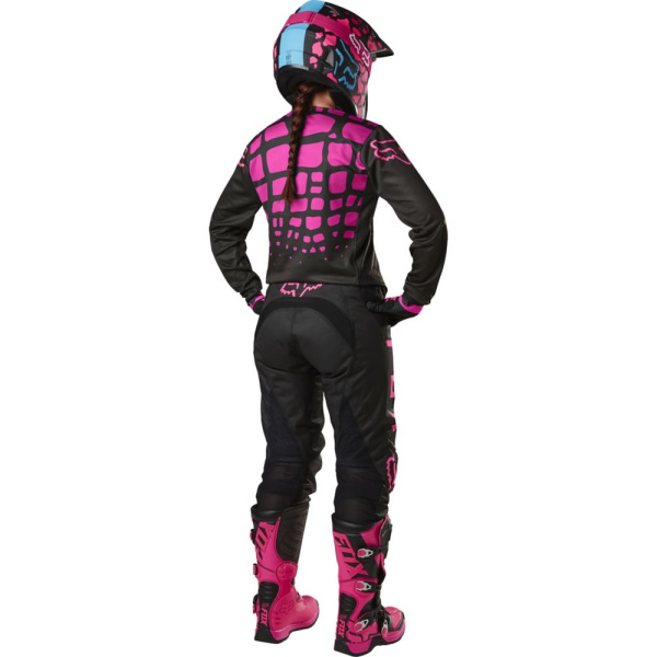 Fox Racing 180 Womens 2017 комплект женский, черно-розовый