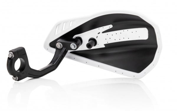 Cycra Cyclone защита рук c крепежом на руль, бело-черный