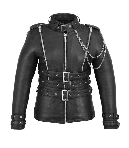 First L116CC Куртка женская кожаная удлиненная с тремя поясами First L116CC Куртка женская кожаная удлиненная с тремя поясами