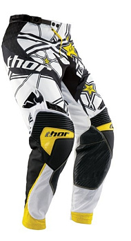 Thor Phase Core Rockstar мотоштаны кросс, белый