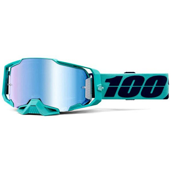 100% Armega Esterel / Mirror Blue Lens мотоочки