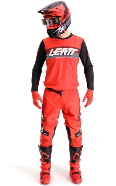 Leatt Moto 4.5 Red мотоштаны
