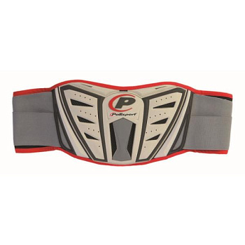 Polisport MX Plus Belt защита поясницы, серо-красный Polisport MX Plus Belt защита поясницы, серо-красный
