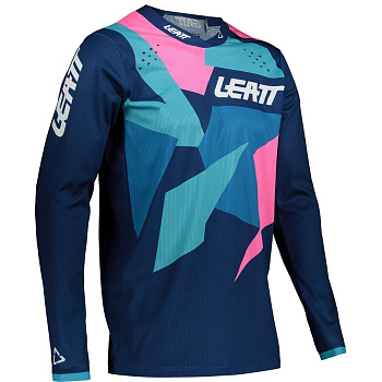 Leatt GPX 4.5 Lite 2021 Blue/Pink джерси