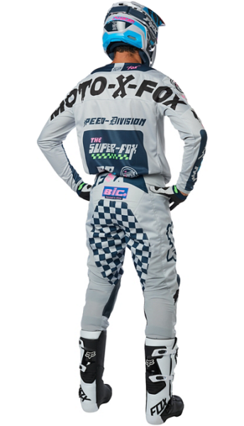 Fox Racing 180 Czar 2019 комплект, сине-серый