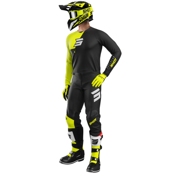 Shot Draw Squad Neon Yellow джерси Shot Draw Squad Neon Yellow джерси