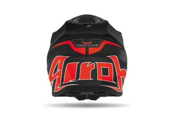 Airoh Twist 2.0 Bolt Matt шлем внедорожный, красно-черный